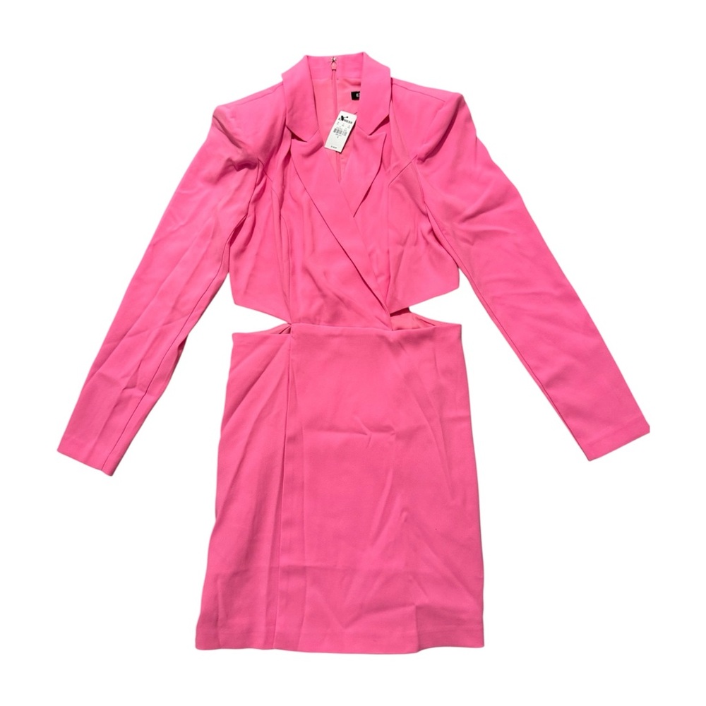 NWT Express Pink Blazer Cutout Dress